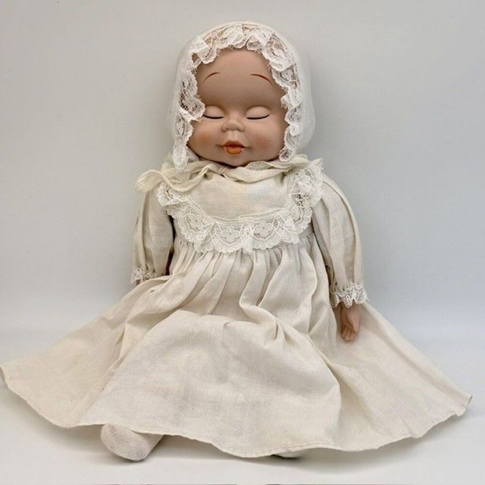 Vintage Shackman Three Faced Baby Doll 12" 3 Faces of Eve Swivel Head Boxed